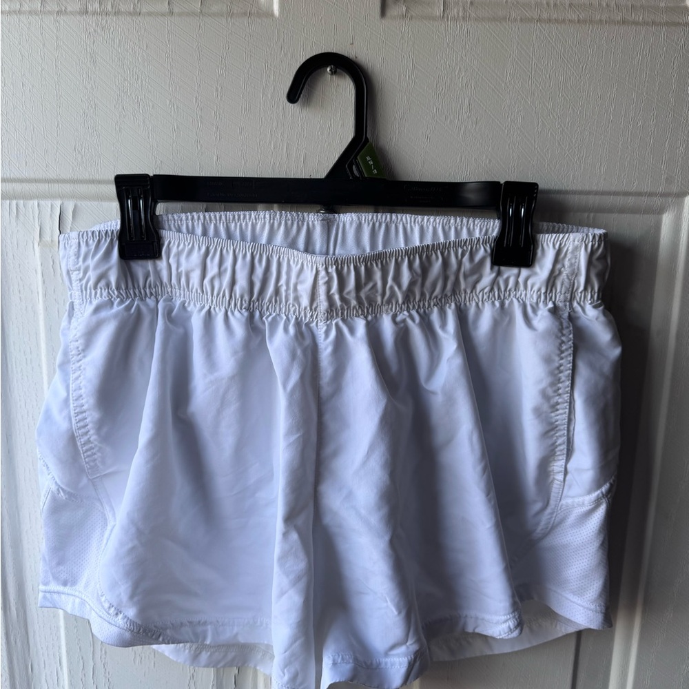 Athletic Works Women's White Athletic Shorts